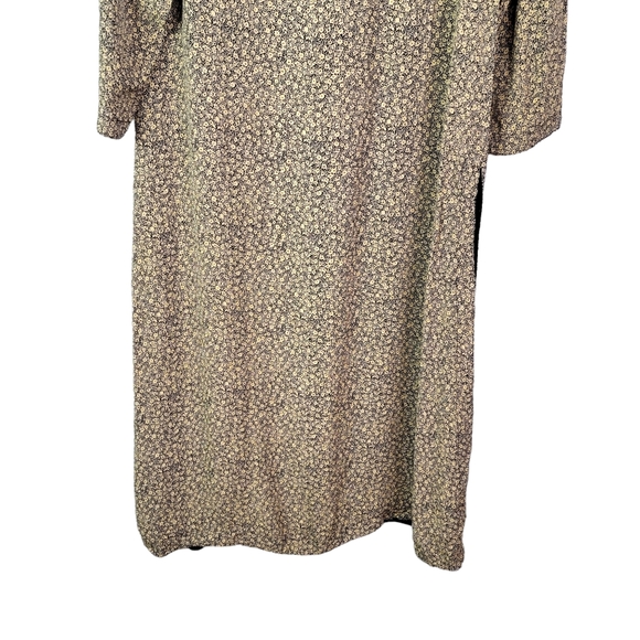 April Cornell Vintage Floral Full Length Two Piece Duster Cover up & Skirt L - Picture 9 of 16